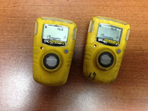 2 - bw technologies ga24xt-h gas alert clip extreme h2s detector monitor 19month for sale