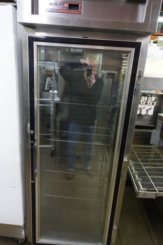 Delfield Single Glass Door  Reach-In Freezer