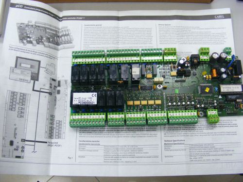 Carel 97433C PCOB000A21 Controller Board - Rev.0.1 (Aug. 05 - 1999)