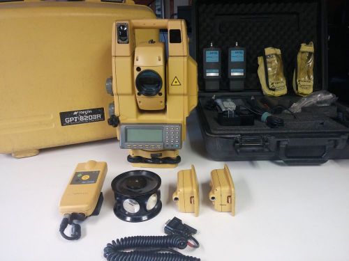 Topcon GPT-8203A Robotic Total Station 3&#034;