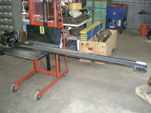 PAX 4&#034; Wide (Between Guides) 6 Ft. Low Profile Conveyor A0606 SL040A Ser 190361