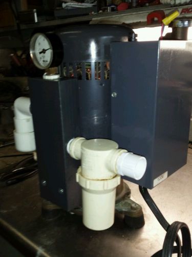 1 hp dental suction pump used atlantis liquid ring