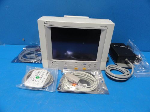 Datascope passport xg  (nbp spo2 ekg)patient monitor w/ new leads &amp; power supply for sale