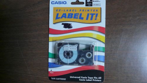 CASIO EZ-LABEL Printer Label Tape It! XR-9WE-s