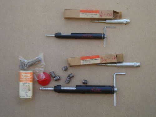 Helicoil Installation Tools for 1/4&#034;-20 &amp; 3/8&#034;-16 Internal Thread repair