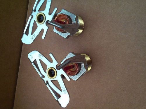 Lot of 50 Tyco Chrome Plated Pendant Sprinkler Heads 773719155