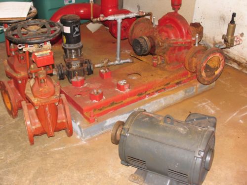 Fire Protection Water - Aurora Pump-Emerson Motor, Grundfos Pump-Baldor Motor
