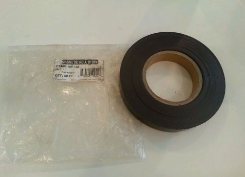 MP-100 MAGNETIC LABEL ROLL, 1&#034;X50&#039;, BLACK - NEW - FREE SHIPPING