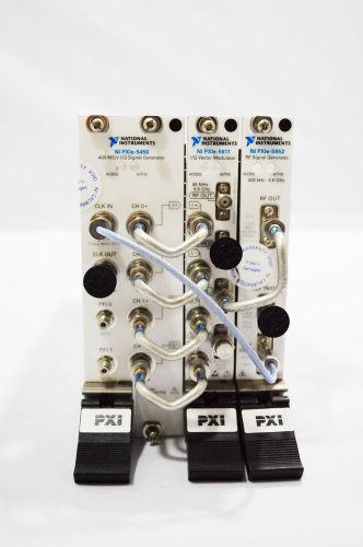 National Instruments NI PXIe-5673E 6.6 GHz Vector Sig Gener With RF List Mode