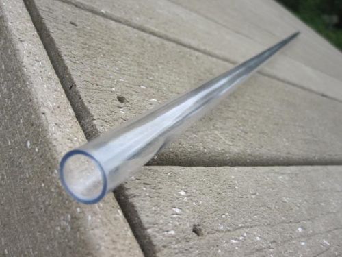 Polycarbonate 48&#034; tubing 1/2&#034; id x 5/8&#034; od x 1/16&#034; wall clear color b000omj4yw for sale
