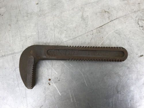 RIDGID 18&#034; PIPE WRENCH JAW REPLACEMENT PART