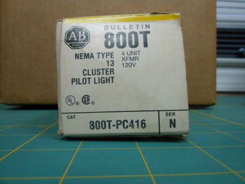 Allen Bradley 800T-PC416 series N cluster pilot light