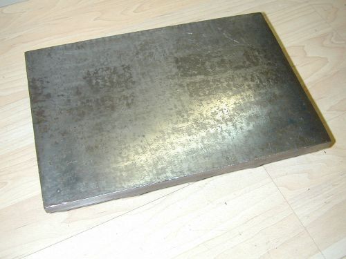 Vintage Cast Iron Surface plate Canedy Otto MACHINIST TOOL DIE MAKER