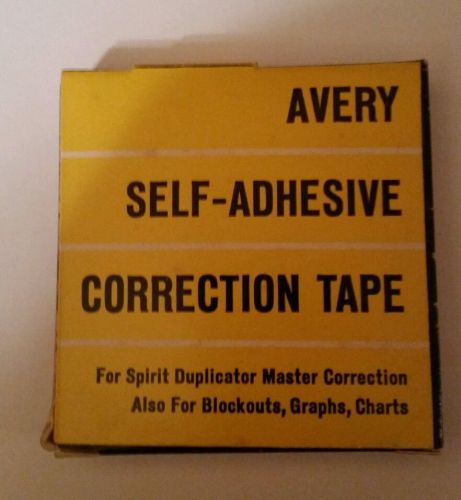 1964 Vintage Correction Tape, Self-Adhesive, 1/6 x 600&#034; CR16