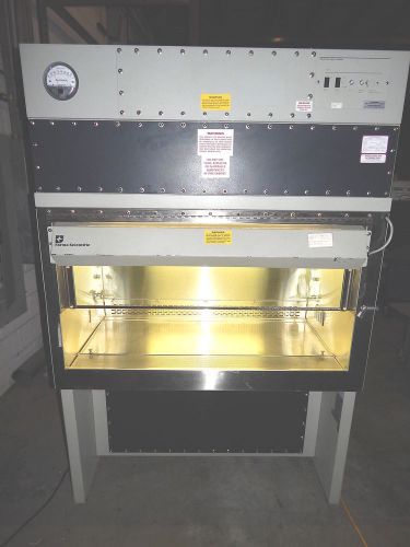 Forma scientific 1106 biological safety cabinet, four foot fume hood w/uv! for sale
