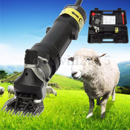 350W 110V Electric Sheep Goat Shearing Clipper Animal Livestock Shave Grooming