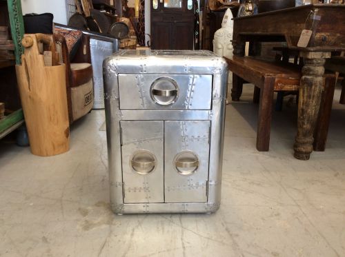Aviator Cabinet Side Table