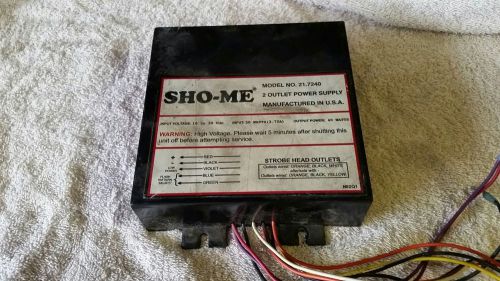 Used SHO-ME 21.7240 Strobe Power Supply