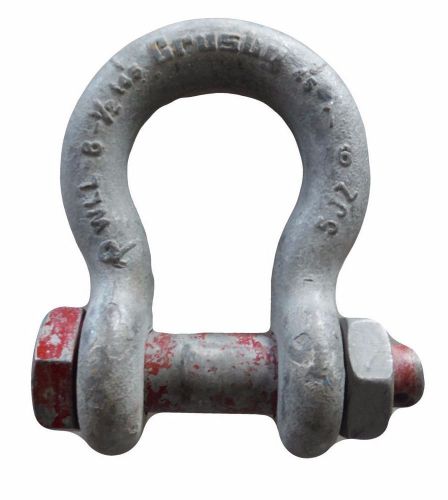 Crosby 1 inch nut &amp; bolt type anchor shackle  8 1/2 ton ( 1019551 ) for sale