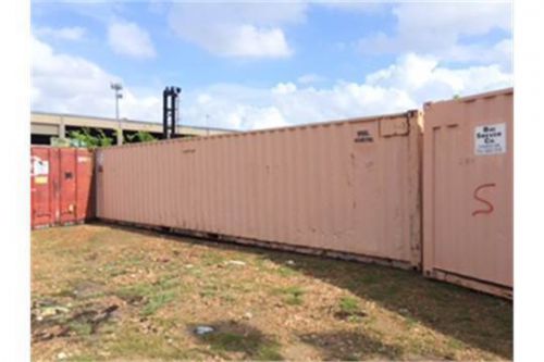 40&#039; Steel Shipping Storage Container Double Swing Out Doors Unit 238L
