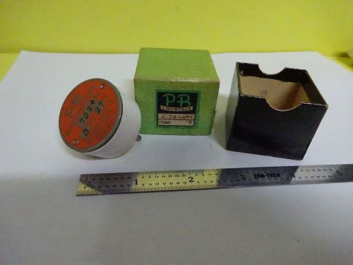 VINTAGE QUARTZ CRYSTAL PETERSON + BOX FREQUENCY CONTROL NICE AS IS BIN#W5-05
