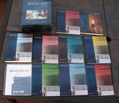 Graphisoft ArchiCAD version 6.5 for MAC complete sealed software