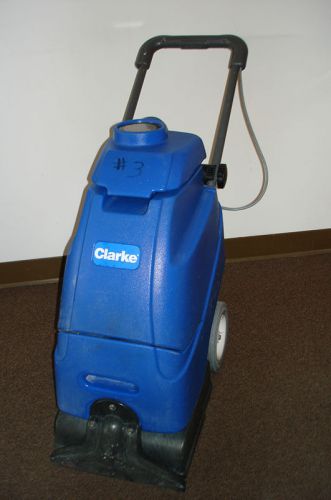 Carpet extractor clean track 12 by clarke, clean machine, nice, #3 for sale