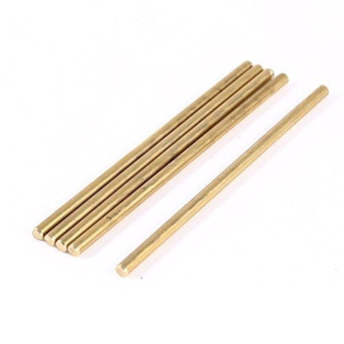 5 Pcs Car Helicopter Model Toy DIY Brass Axles Rod Bars 2mm x 50mm