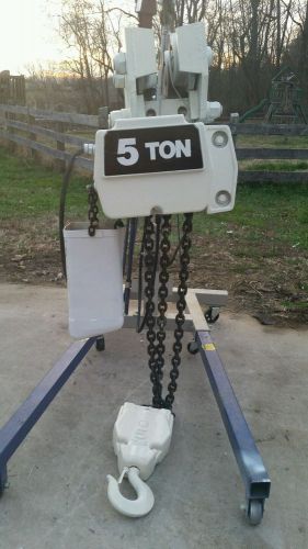 Coffing 5 ton electric chain hoist for sale