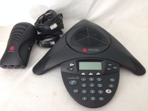 Polycom Soundstation 2 Expandable Conference Phone Power station(2201-16200-601)