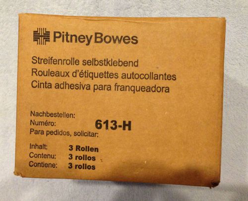 613-H PITNEY BOWES TAPE ROLLS (3 PACK)