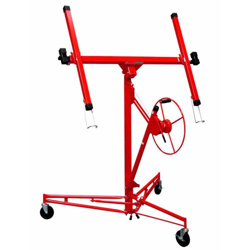 New  troy dph11 11&#039; drywall rolling lifter panel hoist jack lockable for sale