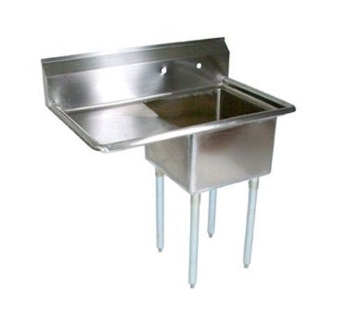 John Boos E1S8-24-14L24 One (1) Compartment Sink (1) 24&#034;W x 24&#034; x 14&#034; bowls...