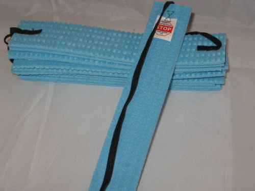 Pack of 10~Condor Deluxe Disposable Blue cellulose Sponge Sweatbands