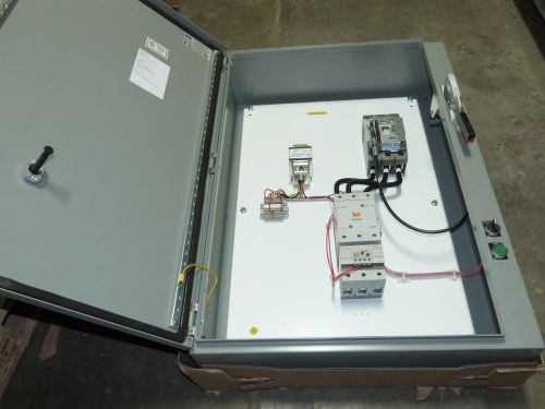 BBI Pump Control Panel Size 4 50HP@240V FLNG, CB,HOA,STRT,CPT N4/12 2-yr Warr