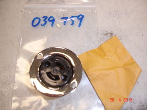MILLER Electric Receptacle Twist Lock 15 Amp 125 Volt $42 New Old Stock 039-759