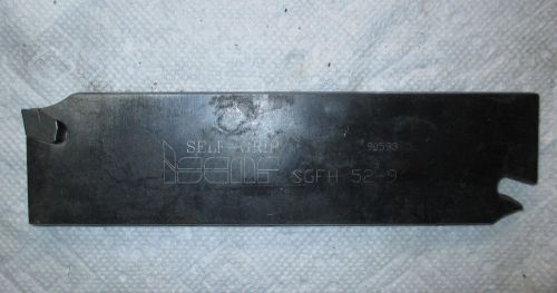 Iscar Self-Grip Cut-off Tool Blade w/ Insert. Model SGFH 52-9. Part no. 90593.