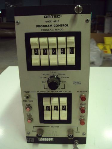 Ortec 4610 Program Control, un-tested, nimbin nuclear plug-in
