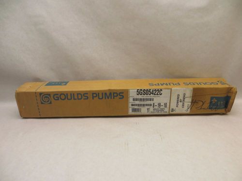 Goulds Pumps # 5GS05422C 1/2 HP 1/60/230 2W 12STD 4&#034; Submersible Well Water Pump