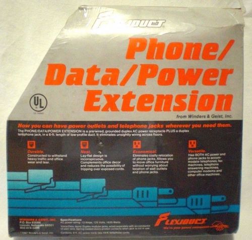 Lincoln Geist Phone Data Power Extension Outlets Jacks 13 Amps 125 V 1625 Watts