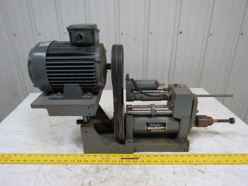 Hypneumat sp-36ehb-6 drill unit w/leroy-somer 3hp 3ph 3515 rpm motor for sale