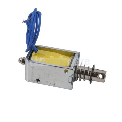 12V DC 2N Push-Pull Type Open Frame Solenoid Electromagnet Electric Lifting