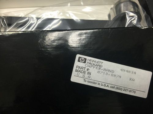 New hewlett packard vial cap crimper p/n 8710-0979 hp hand crimper. black for sale
