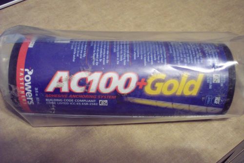 POWERS FASTENERS AC100+GOLD  ADHESIVE ANCHORING SYSTEM *NEW* 28 oz.