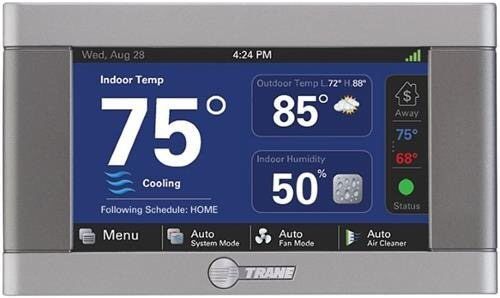 Factory sealed Trane Touchscreen Thermostat XL824 (Model tcont824as52da)