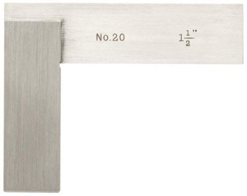 Starrett 20-1-1/2 Hardened Steel Master Precision Square, 1-1/2&#034; Beam Length,
