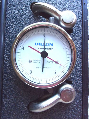 Dillon model ap   5000 lb. full scale dynamometer - new photos for sale