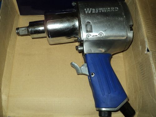 WESTWARD 5ZL17 IMPACT AIR WRENCH , 1/2&#034; SQUARE DRIVE SIZE , 40-300 FT-LB