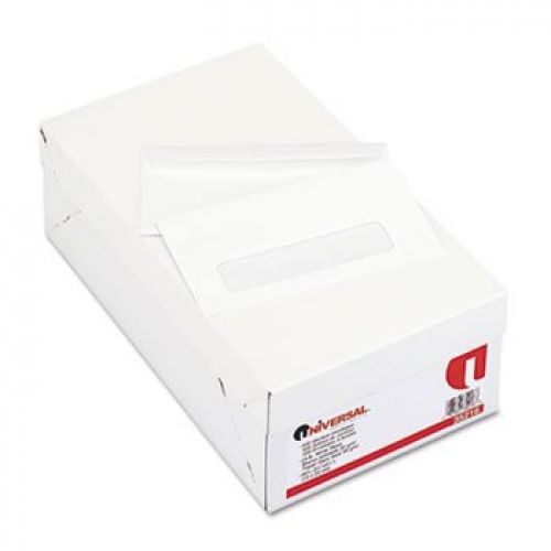 Universal Window Business Envelope, Contemporary, #6 3/4, White, 500/Box (35216)