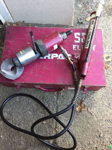 Enerpac PH-14 Hydraulic Cable Cutter w/ Pump &amp; Case greenlee